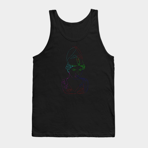 Athena - Goddess of War and Wisdom Tank Top by LiLian-Kaff